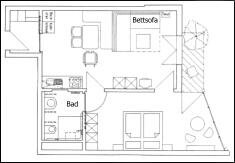 rollstuhlgerechte Wohnung